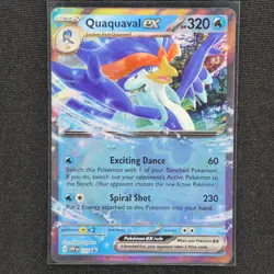 Quaquaval ex - SVP 035 - Black Star Promo - Pokemon Card - NM/M - Image 1