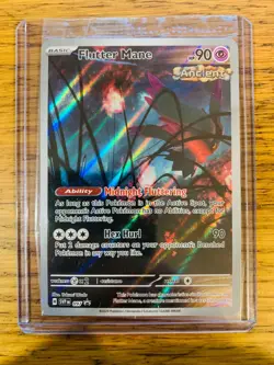 SEALED! Flutter Mane SVP 097 Temporal Forces Walking Wake ETB Promo Card! - Image 3