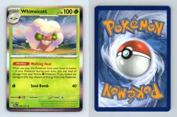 Whimsicott #008/131 SV Prismatic Evolutions Rare Holo Pokemon 2025 TCG Card - Image 1