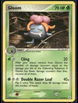Gloom 35/101 EX Hidden Legends Pokemon English Card (MP) - Image 1