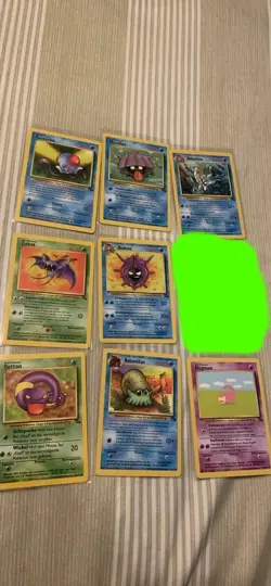 Lot of 8 Vintage Pokemon Cards WOTC GERMAN Wizard of the coast! - Image 1