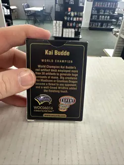 1999 Kai Budde Magic the Gathering World Champ Deck Gold Border Complete In Box. - Image 2