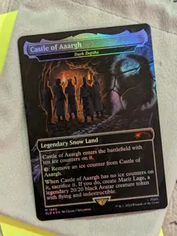 Castle of Aaargh MTG Dark Depths Foil Secret Lair - Image 1