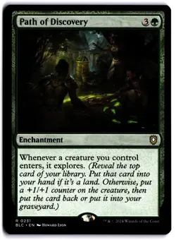 Path of Discovery NM BLC Commander: Bloomburrow MTG - Image 1