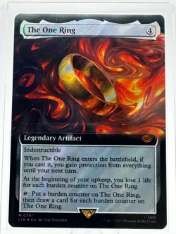 Near Mint Surge Foil The One Ring (Extended Art) LTR 791 - Image 1