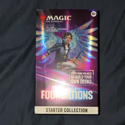 MTG Foundations Starter Collection - Nearly Complete - 350+ Sealed Cards & Wheel - Image 1