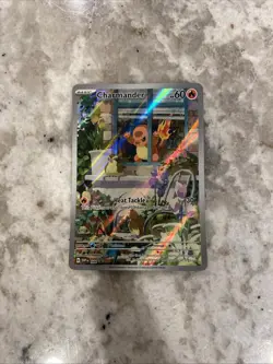 Pokemon TCG Scarlet and Violet Black Star Promo Charmander Card 044 - Image 1