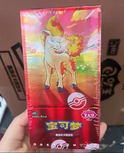 2026 IN STOCK Pokemon Chinese Exclusive Gem Pack Vol.4 CBB4C Booster Box Sealed - Image 1