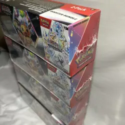 (4) Sam’s Club Pokemon Prismatic Evolutions Surprise Box & Booster Bundle SEALED - Image 3