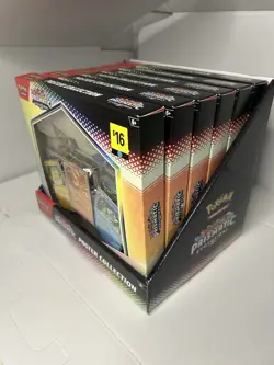 Prismatic Evolutions Poster Collection 6 Box Set In Display Case DG Exclusive NM - Image 2