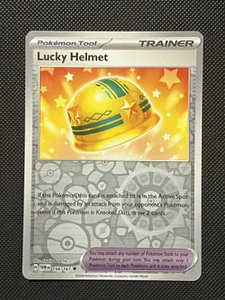 Pokemon Twilight Masquerade - Lucky Helmet - 158/167 - Reverse Holo - M/NM - Image 2