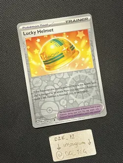 Pokemon Twilight Masquerade - Lucky Helmet - 158/167 - Reverse Holo - M/NM - Image 3