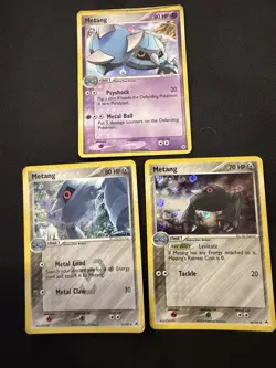 Vintage Pokemon Metang Holo Lot EX Era Hidden Legends Deoxys - Image 1