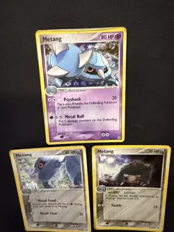 Vintage Pokemon Metang Holo Lot EX Era Hidden Legends Deoxys - Image 3