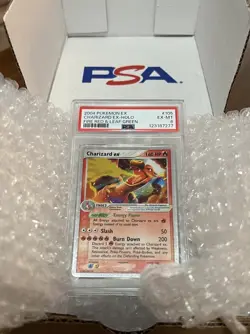 Pokemon Charizard EX Holo PSA 6 Excellent MINT EX FireRed LeafGreen TCG SWIRL - Image 3
