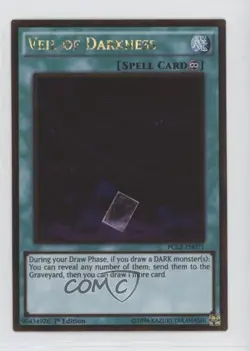 Veil of Darkness 1st Ed. YuGiOh Premium Gold: Return the Gold #PGL2-EN071 - Image 1