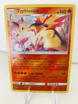 Typhlosion - Lost Thunder - 42/214 - Reverse Holo Rare - Pokemon TCG - LP - Image 1