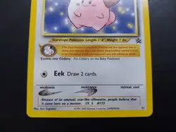 Pokemon - Cleffa 31 Black Star Promo - Image 3