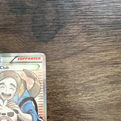 Pokemon Fan Club Full Art Holo Ultra Rare Flashfire 106/106 Trainer Supporter - Image 2