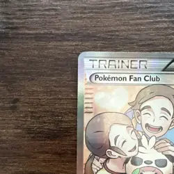 Pokemon Fan Club Full Art Holo Ultra Rare Flashfire 106/106 Trainer Supporter - Image 5