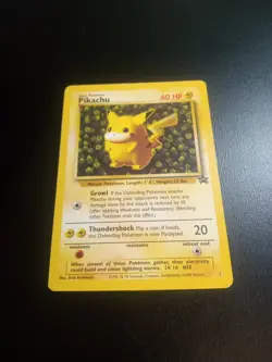 Pokemon TCG Pikachu Wizards Black Star Promos Regular Rare 1999 vintage - Image 2