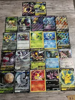 Pokemon *JUMBO* Card Lot Of 22 Oversized Cards Big V Max V Star Gx Ex Mimikyu - Image 1