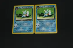 Pokemon Card Lot LP-PL Dark Wartortle Rocket & 39/110 Legendary Collection - Image 1