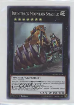 Infinitrack Mountain Smasher 1st Ed. YuGiOh The Infinity Chasers #INCH-EN008 - Image 1