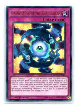 Unification of the Cubic Lords - MVP1-EN045 - Ultra Rare - 1st Edition - Yugioh - Image 1