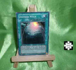 Yu Gi Oh Karte ANTIKER WALD 1. Auflage super rare ANPR-DE048 deutsch - Image 1