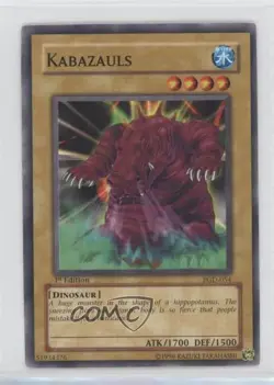 Kabazauls 1st Ed. YuGiOh Pharaonic Guardian #PGD-054 2003 - Image 1