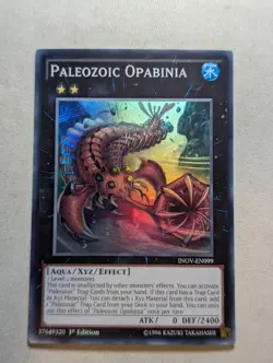 Yugioh Paleozoic Opabinia INOV-EN099 Super Rare 1st Edition - VLP - Image 1
