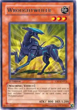 1x (LP) Wroughtweiler - CRV-EN012 - Rare - 1st Edition YuGiOh - Image 1