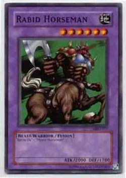 1x (EX) Rabid Horseman - MRD-077 - Common - Unlimited Edition YuGiOh - Image 1
