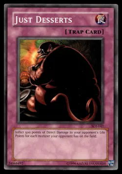 JUST DESSERTS SDJ-042 COMMON STARTER DECK: JOEY YU-GI-OH - Image 1