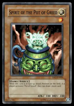 Spirit of the Pot of Greed IOC-EN009 Invasion of Chaos (Worldwide English) - Image 1