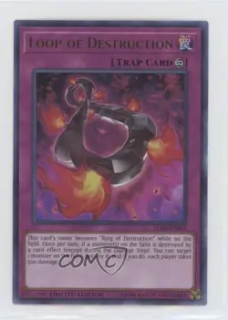 Loop of Destruction (UR) Limited Edition YuGiOh Legendary Collection Kaiba - Image 1