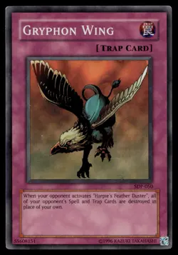 GRYPHON WING SDP-050 SUPER RARE STARTER DECK: PEGASUS YU-GI-OH - Image 1