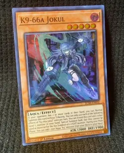 K9-66a Jokul *SUPER RARE* JUSH - EN032 1st Edition NM JUSTICE HUNTERS.. - Image 1