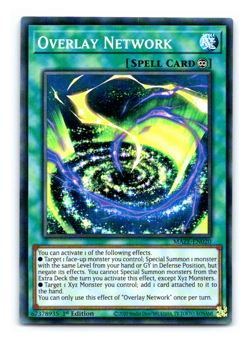 Overlay Network - MAZE-EN020 - Super Rare - 1st Edition Yugioh - Image 1