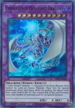 Chimeratech Megafleet Dragon - GFP2-EN126 - Ultra Rare - 1st Edition - Yugioh - Image 1