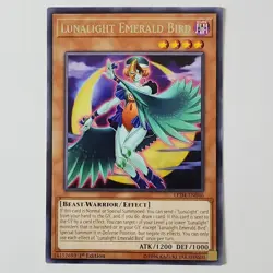Lunalight Emerald Bird - LED4-EN046 - NM/VLP - Rare - 1st ed - Yugioh - Image 1