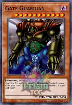 1st ed Gate Guardian rare MAZE-EN035 Yugioh - Image 1