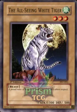 1st Ed The All-Seeing White Tiger PSV-093 Yugioh - Image 1
