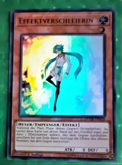 Yu-Gi-Oh DUDE, Effektverschleierin "near mint", 1. Auflage NEU - Image 1