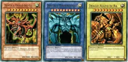 YU-GI-OH! SET COMPLETO DIVINITA EGIZIE SLIFER OBELISK DRAGO ALATO DI RA YGLD-ITG - Image 1