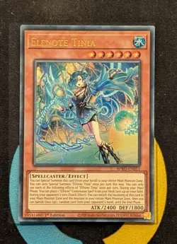 BPRO-EN011 Elfnote Tinia Ultra Rare 1st Edition YuGiOh - Image 1