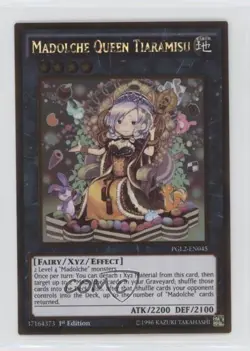 Madolche Queen Tiaramisu 1st Ed. YuGiOh Premium Gold: Return of the Gold - Image 1
