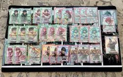 Yu Yu Hakusho Union Arena Super Rare 29 Card Lot: Yusuke, Hiei, and more! - Image 1