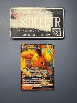 Flareon GX SM171 - Sun & Moon Black Star Promo - Holo Ultra Rare Pokemon Card NM - Image 1